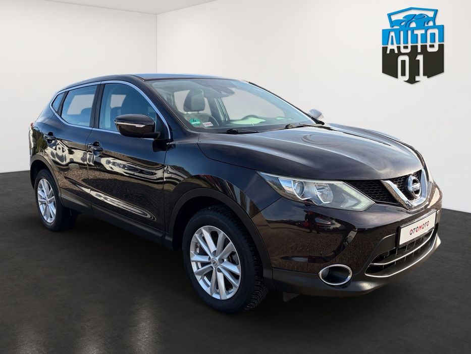 Nissan Qashqai 1.2Benzyna-115ps, Bezwyp., LED/Xenon, Kamera cof, ParkTronic, Serwis