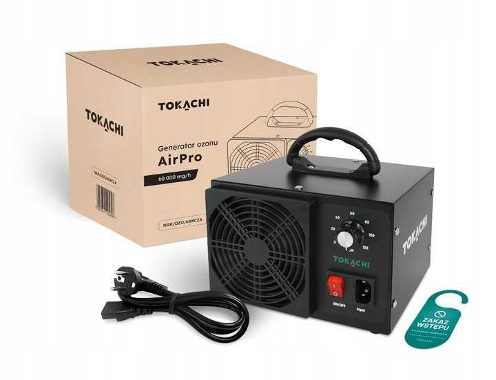 MOCNY generator OZONU ozonator oczyszczacz do powietrza 60 g/h SOLIDNY