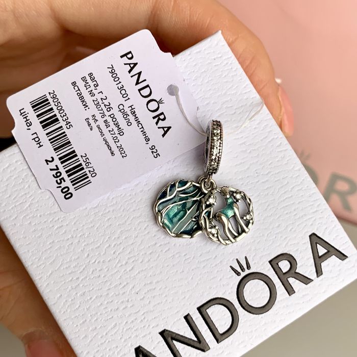 Шарм Пандора Намистина Pandora «Гаррі Поттер Снейп» підвіска оригінал