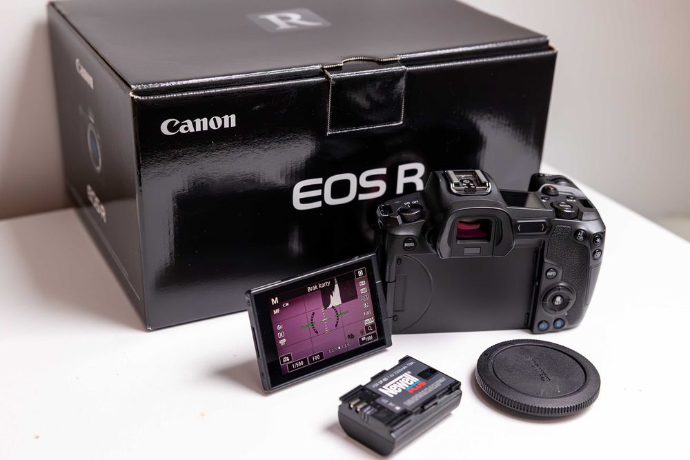 Canon EOS R body. Aparat, bezlusterkowiec! Migawka 50%