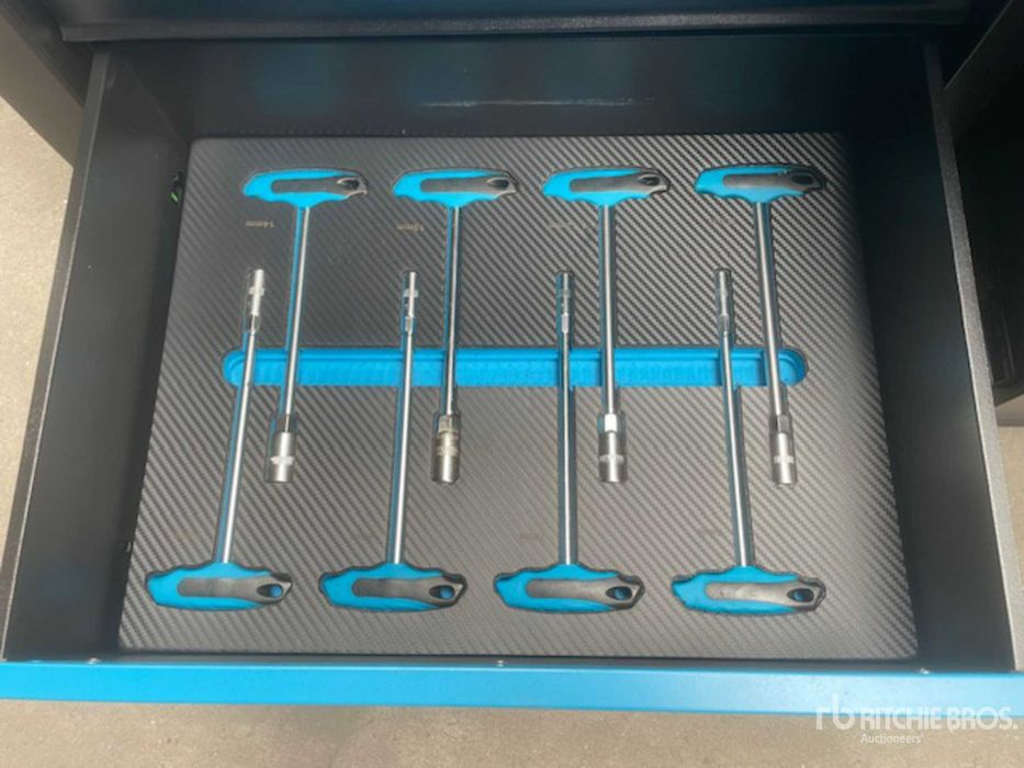 Carro Profissional de Ferramentas Welgtek com 12 Gavetas 450 peças