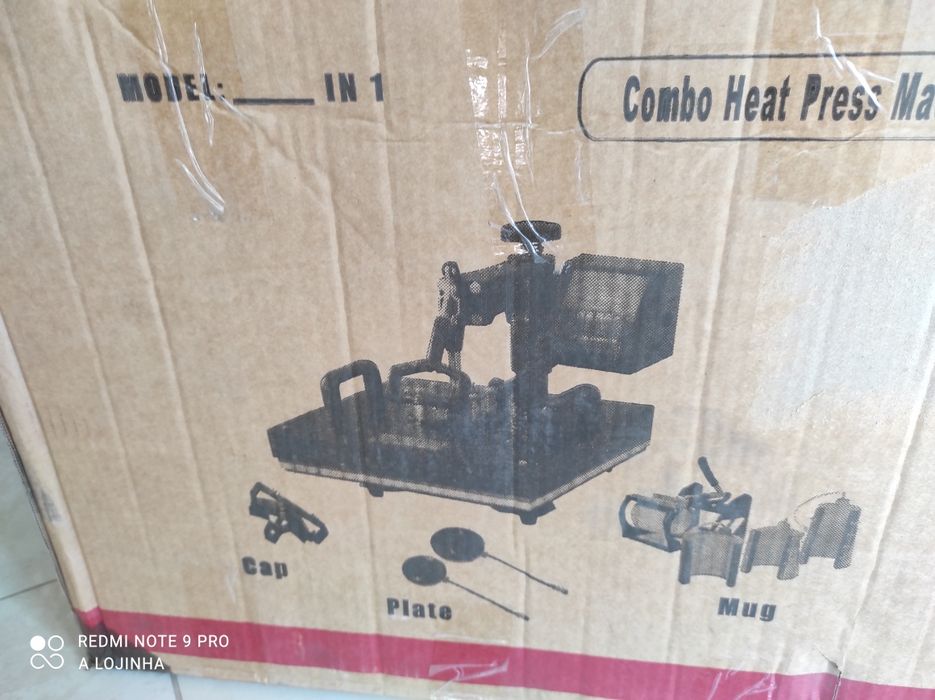 Prensa de substituição de transferência térmica