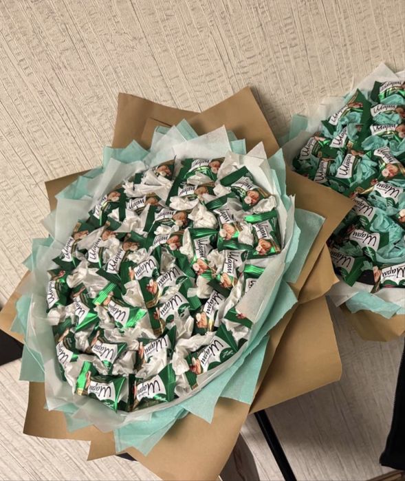 Подарочные букеты / сладкие букеты / подарок