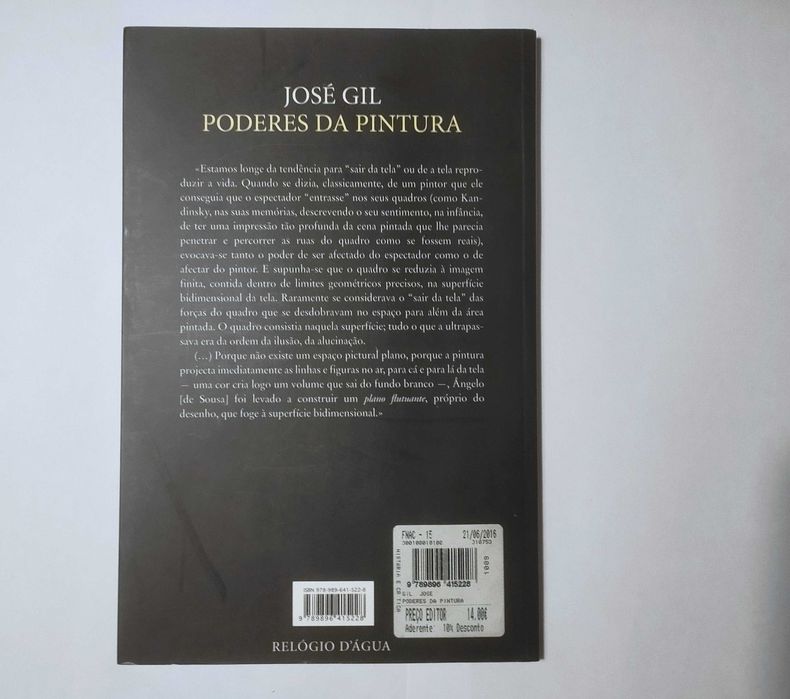 "Poderes da Pintura"  José Gil