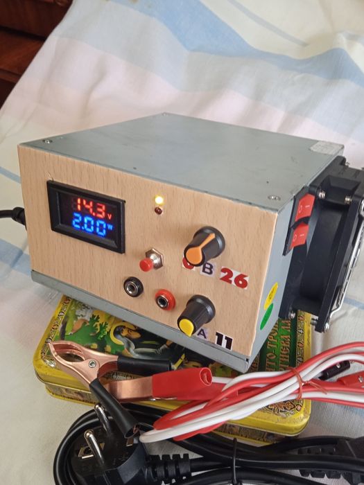 Импульсное ЗУ для АКБ с десульфатором