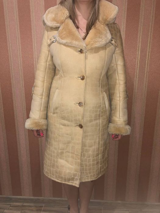 Дубленка, женская, размер 46,48
