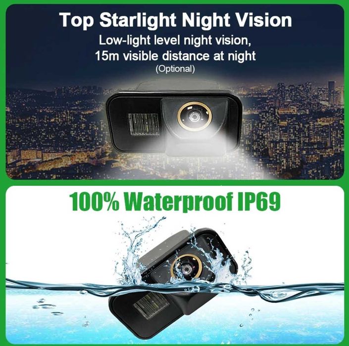 Камера Tayota Corolla Yaris Avensis Auris SONNY HD AHD-180 ночне бач