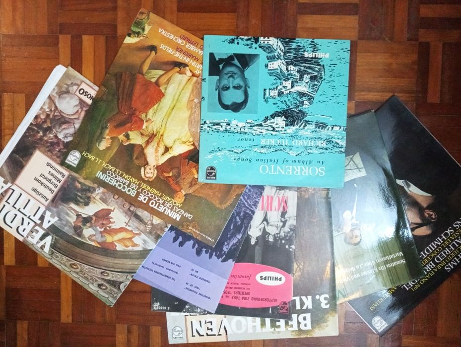 8 discos Vinil antigos musica classica-  Selo Philips - Como novos*