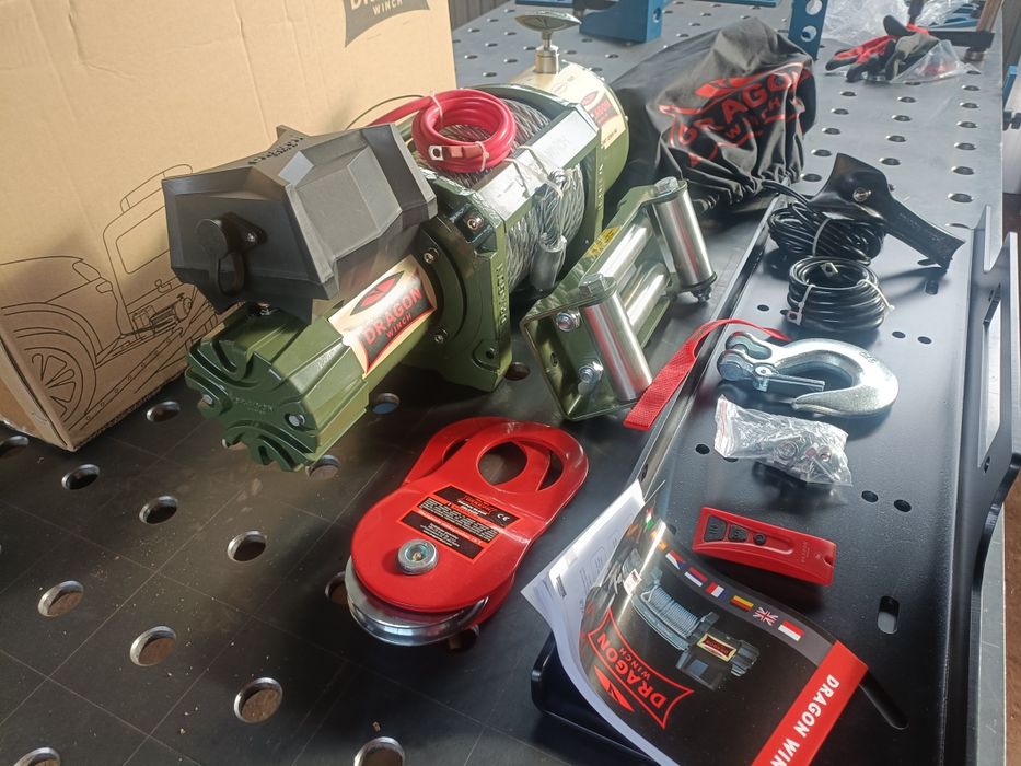Wyciągarka, wciągarka Dragon Winch DWT 22000 HD 24V Mega Zestaw Gratis