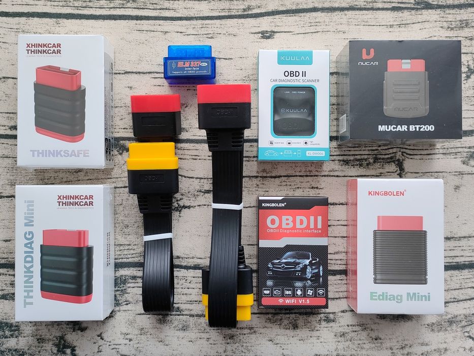 Подовжувач OBD2 Thinkcar 36 и 60 см кабель ELM327 удлинитель Thinkdiag