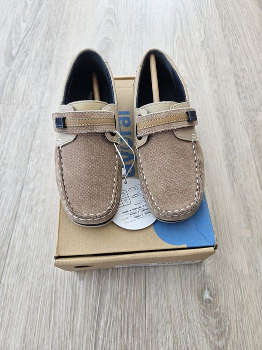 Sapatos/mocassins beige menino Mayoral 30 novo