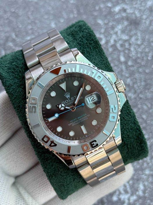 Швейцарские часы Rolex Yacht Master II 40mm Oystersteel Platinum
