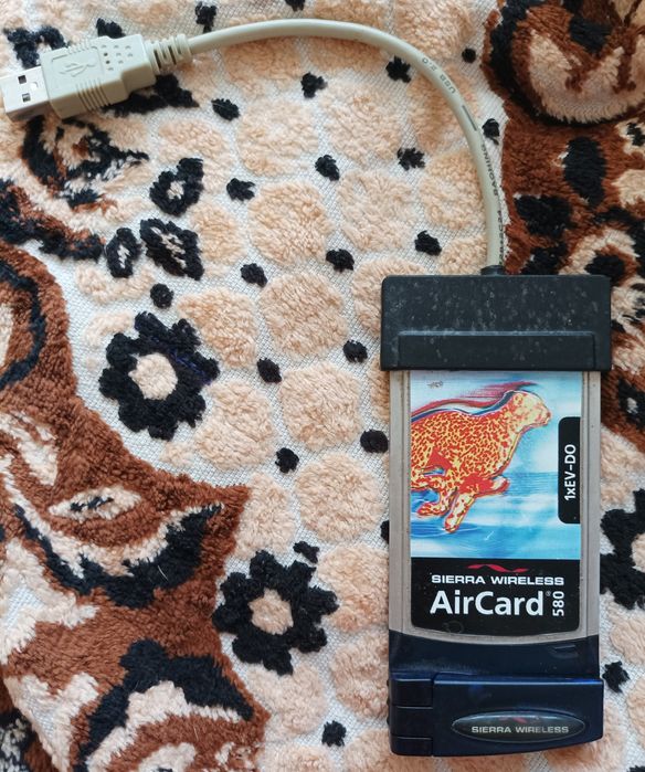 USB модем Sierra Wireless AirCard 580 з інсталяційним диском