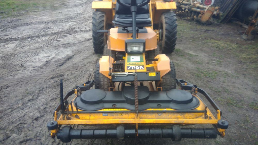Kosiarka traktorek odśnieżacz  STIGA PARK 135 cm zadbany automat pług