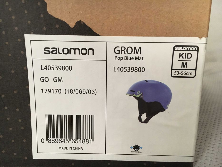 Kask narciarski dziecięcy Salomon rozm. M (53-56 cm)