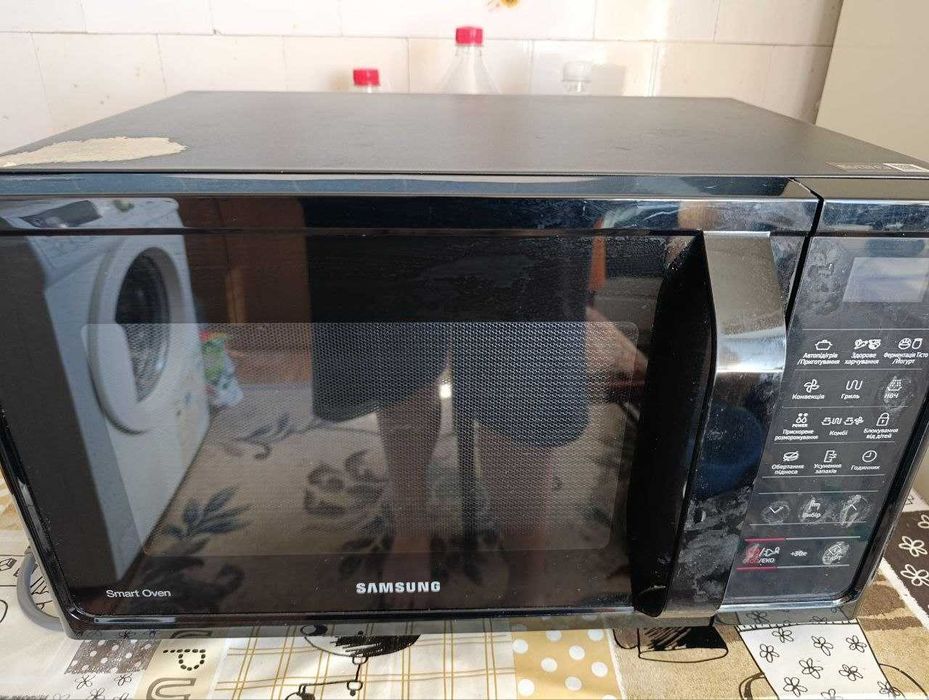 Микроволновая печь Samsung Smart Oven MC28H5013AK/UA, 28 л