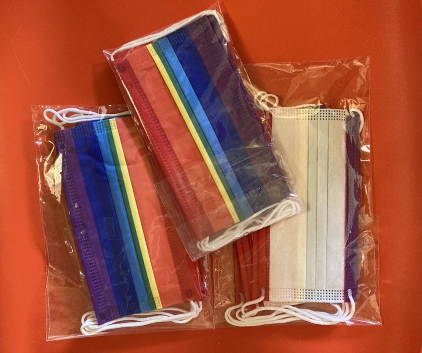 Mascaras arco iris
