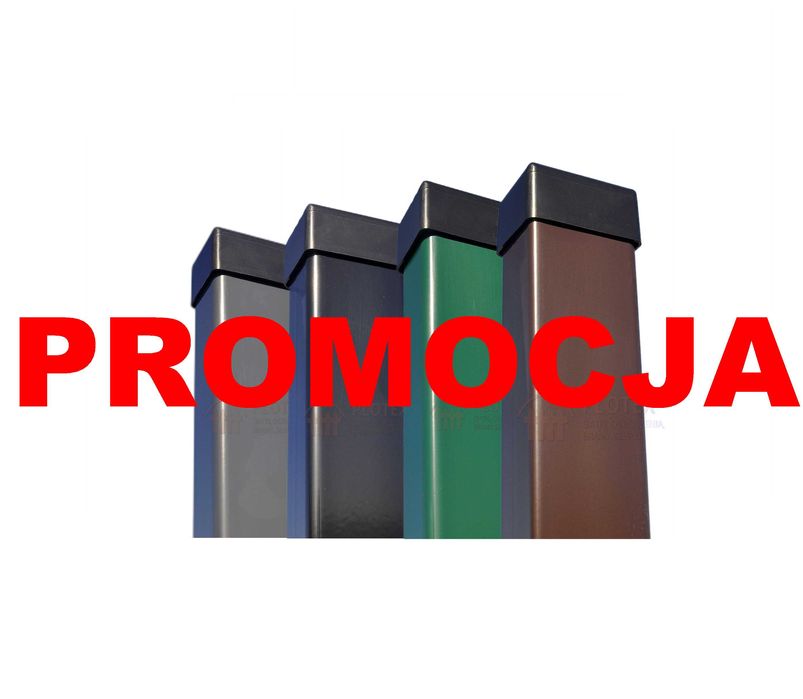 60x40x1,5 1MB Słupek/Słupki Ogrodzeniowe. Panel/Panele Ogrodzeniowe