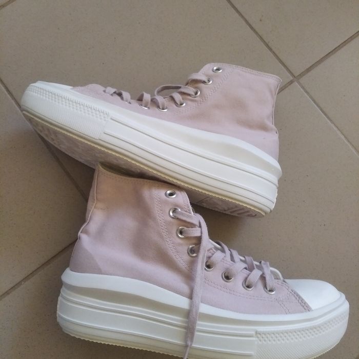 Trampki wysokie na platformie Converse rozmiar 42