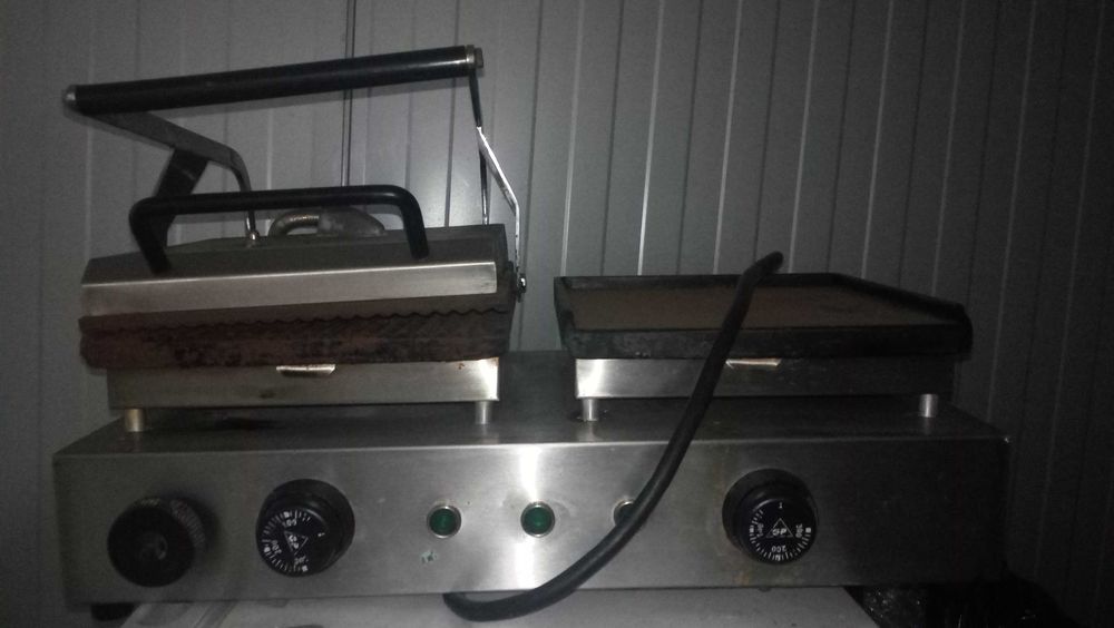 Infra e.          chapa grelhar