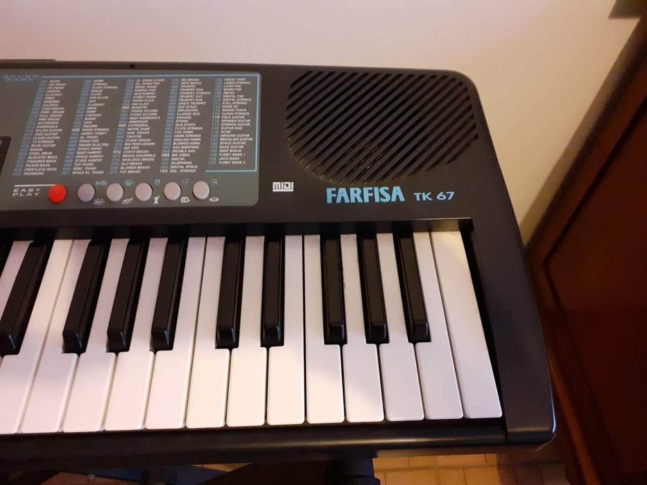 Vendo Piano/Teclado Farfisa TK 67