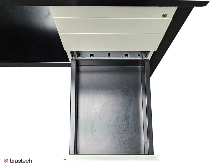 Stół warsztatowy 90 x 234 x 61,5 cm Blat stalowy 5 mm, waga 225 kg