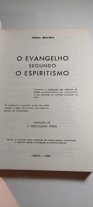 O Evangelho segundo o Espiritismo - Allan Kardec (1982)