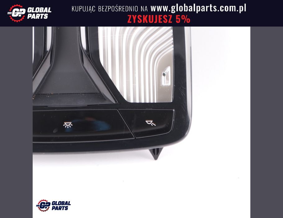 BMW G30 G31 F90 Lampka Podsufitki SoS Czarny Wysoki Połysk