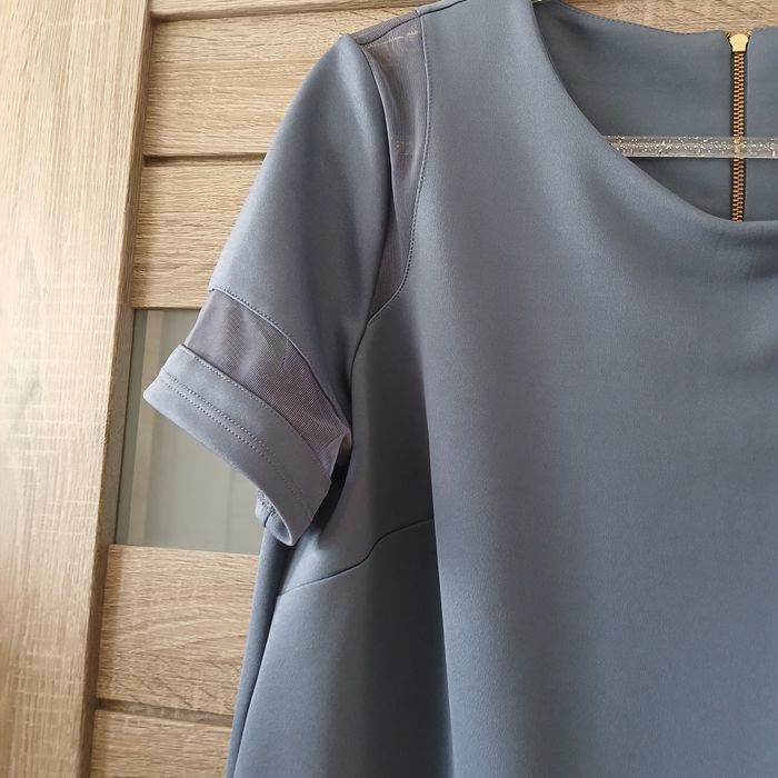 Sukienka   niebieska  xl