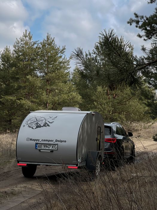 Причіп капля, кемпер, автобудинок, прицеп капля, teardrop camper