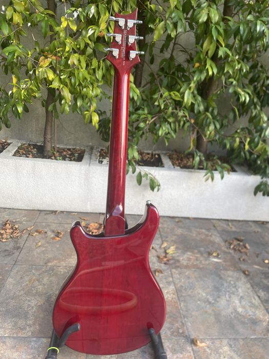 RARA 2011 PRS SE Custom Semi-Hollow Limited Run Bigsby (B5) - Red Scarlet