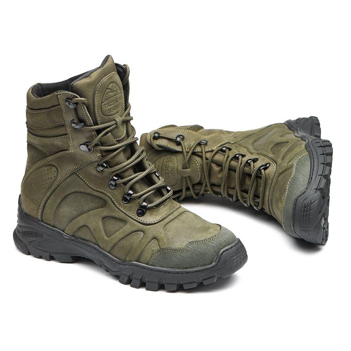 Шкіряні берці демісезонні берцы демисезонные кожаные берци койот хакі