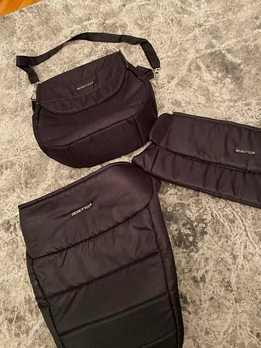 Wózek 3w1 Bebetto Luca/ fotelik Cosmo