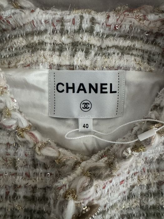 Kamizelka welna Chanel nowa logo swieta wigilia prezent