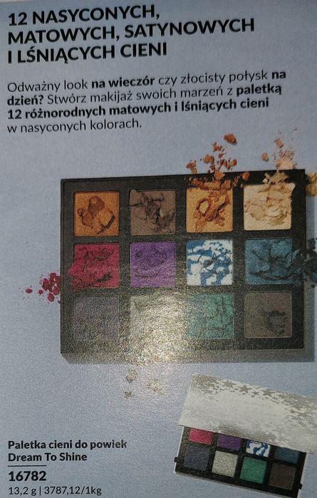 Wyprzedaż! Paletka Dream to Shine avon