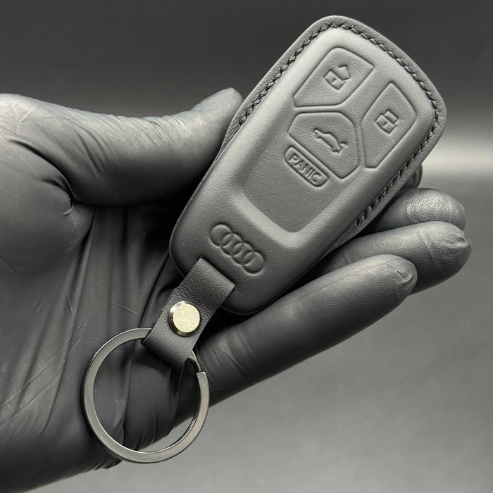 РУЧНА РОБОТА! Шкіряний чохол на ключ Mercedes, чехол на ключ Мерседес, брелок мерседес, ключ рибка