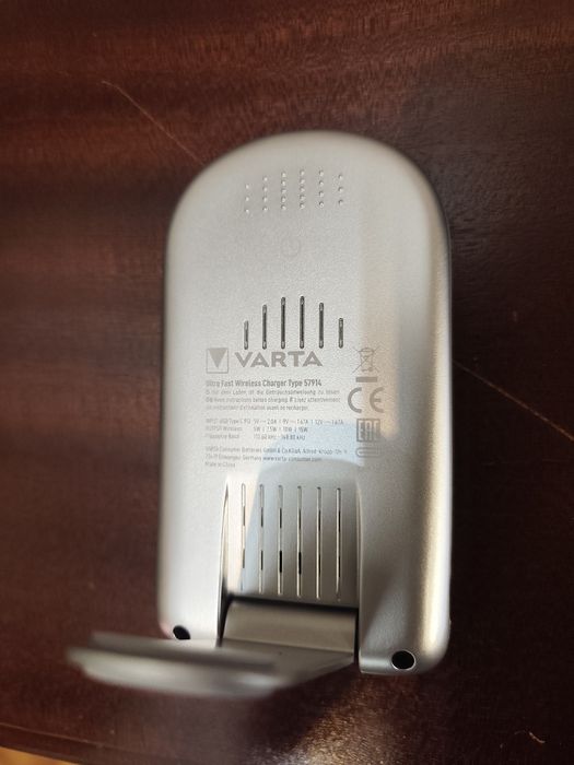 Carregador Sem Fios Varta 15W Ultra Fast