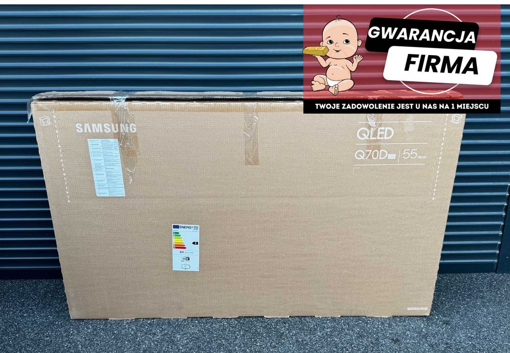 Telewizor Samsung QE55Q77DAT | Nowy | Gwarancja | 55" | 120Hz | 4K |