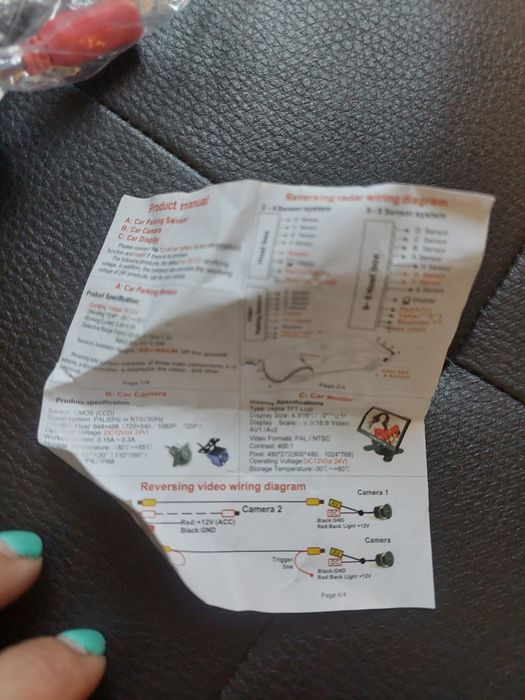 Câmara de apoio ao estacionamento