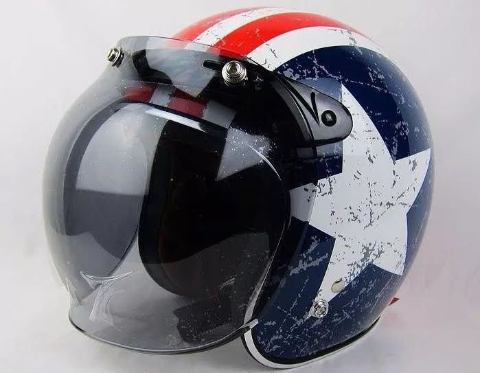 Viseiras bolha (bubble) para capacete moto