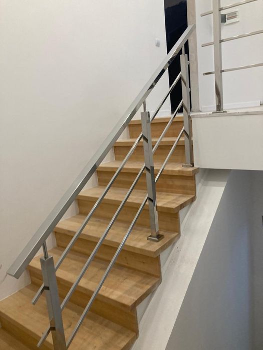 Перила нержавійка Чорний метал