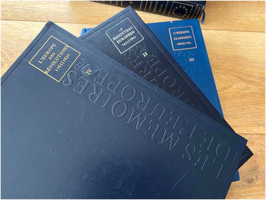 Coleção 6 Livros - Les Memoires de L'Europe