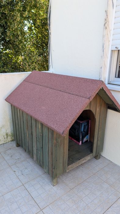 Casota para cão de grande porte
