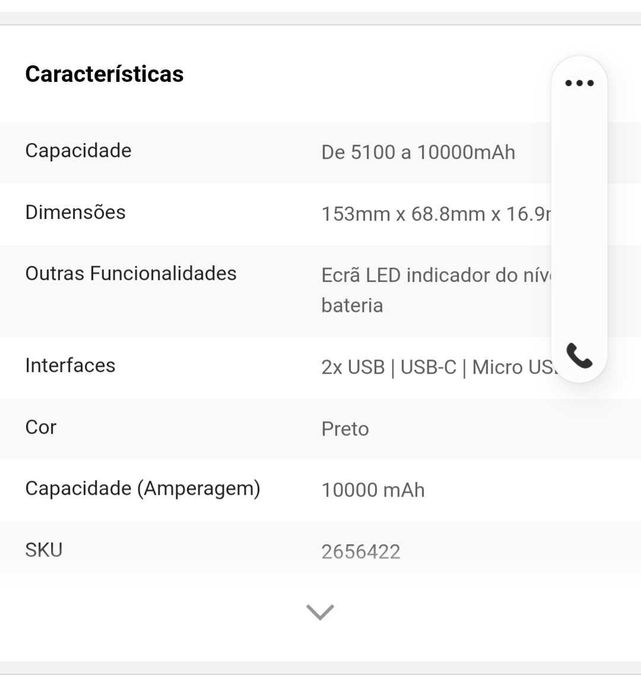 Baseus Bipow Power Bank, 20 W, 10000 mAh, Black, Brand New64729822427010120