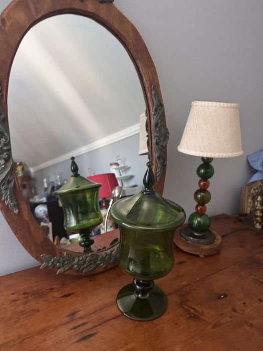 Vintage Espelho muito antigo