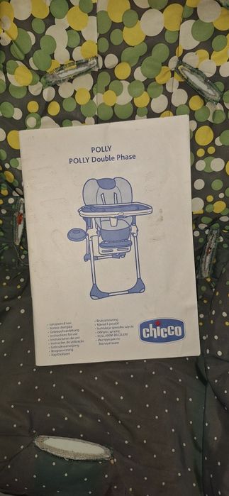 Стільчик для годування chicco polly