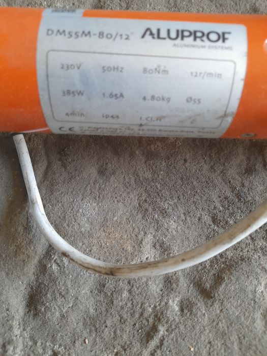 Silnik do rolet ALUPROF DM55M-80/12