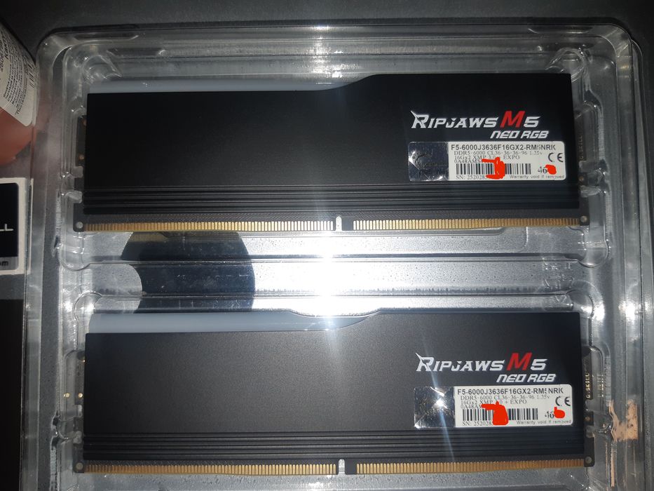 ОЗУ 32GB 2*16 DDR5-6000 MHz G.Skill CL36-36-36-96 1.35v