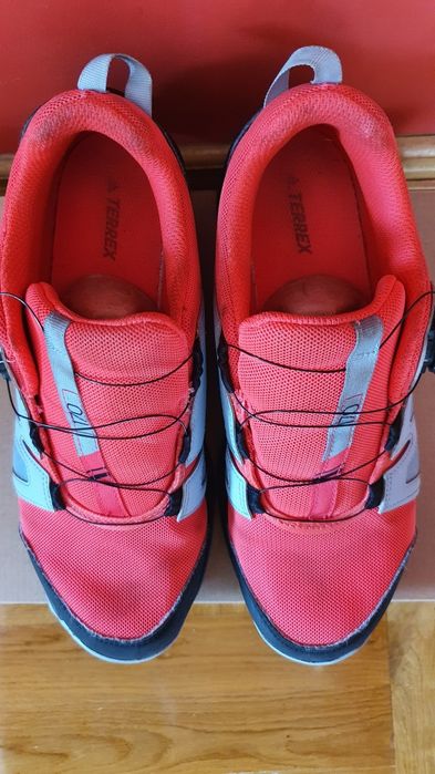 Buty adidas terrex agravic boa k różowe niebieskie outdoor