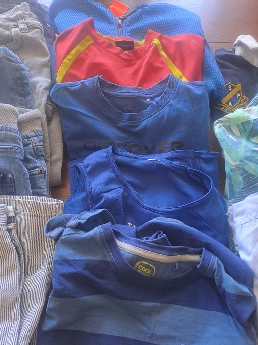 Paka ubran dla chlopca 134/140